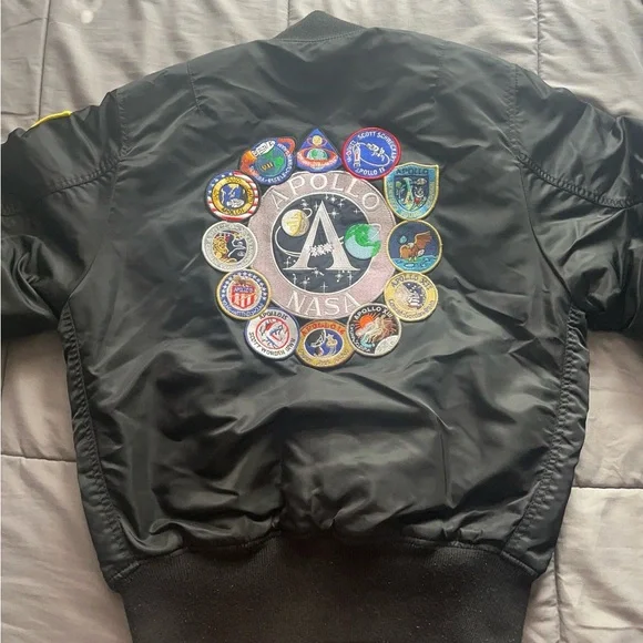 Reversible Apollo II NASA Bomber jacket, size S